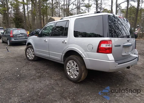 2013 Ford Expedition Limited z USA, uszkodzony, nr VIN 1FMJU2A52DEF61349